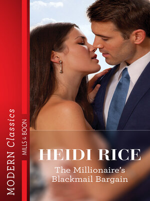 cover image of The Millionaire's Blackmail Bargain